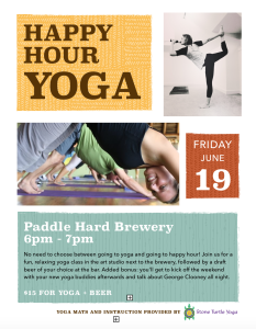 Stone Turtle Yoga Happy Hour Yoga